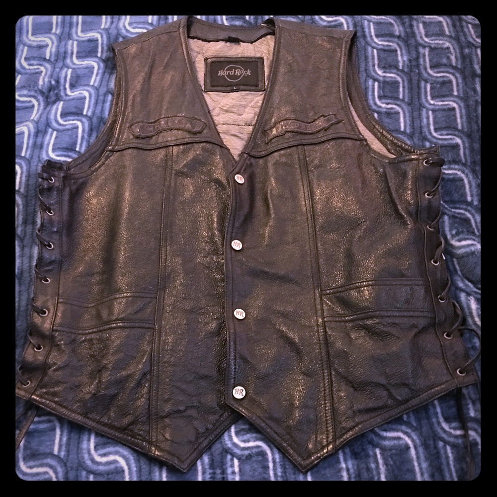 Leather Vest Suit
